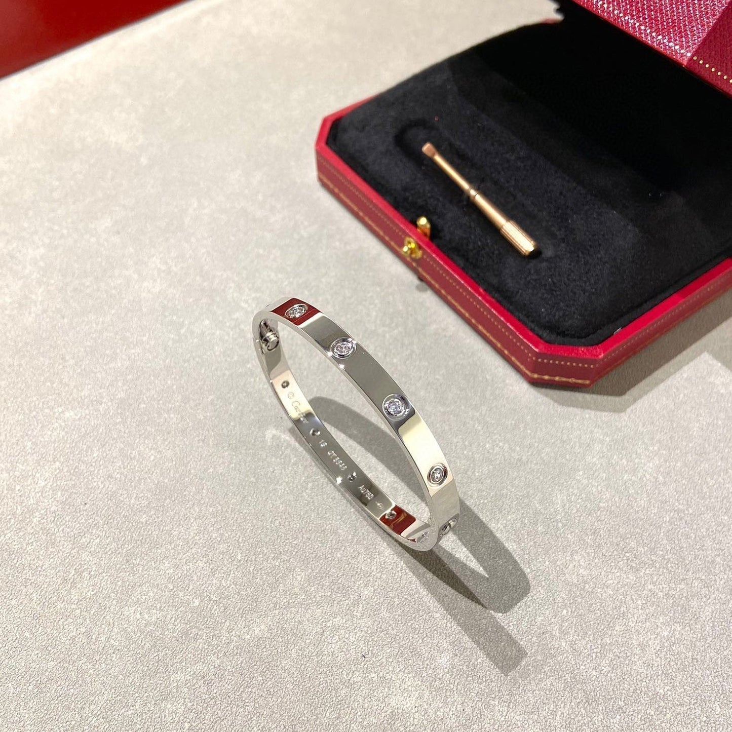 [ECHO ]LOVE BRACELET 6.1MM 10 DIAMONDS