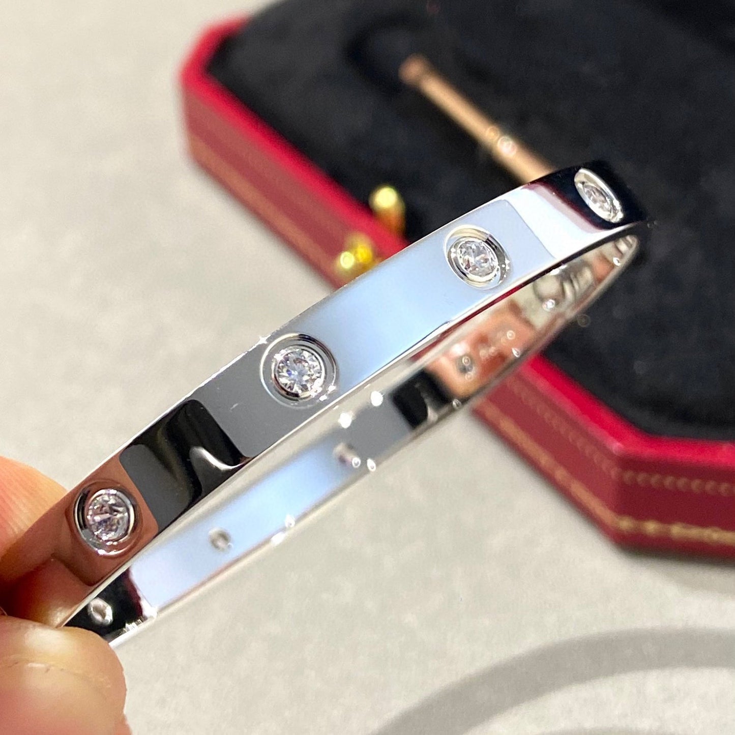 [ECHO ]LOVE BRACELET 6.1MM 10 DIAMONDS