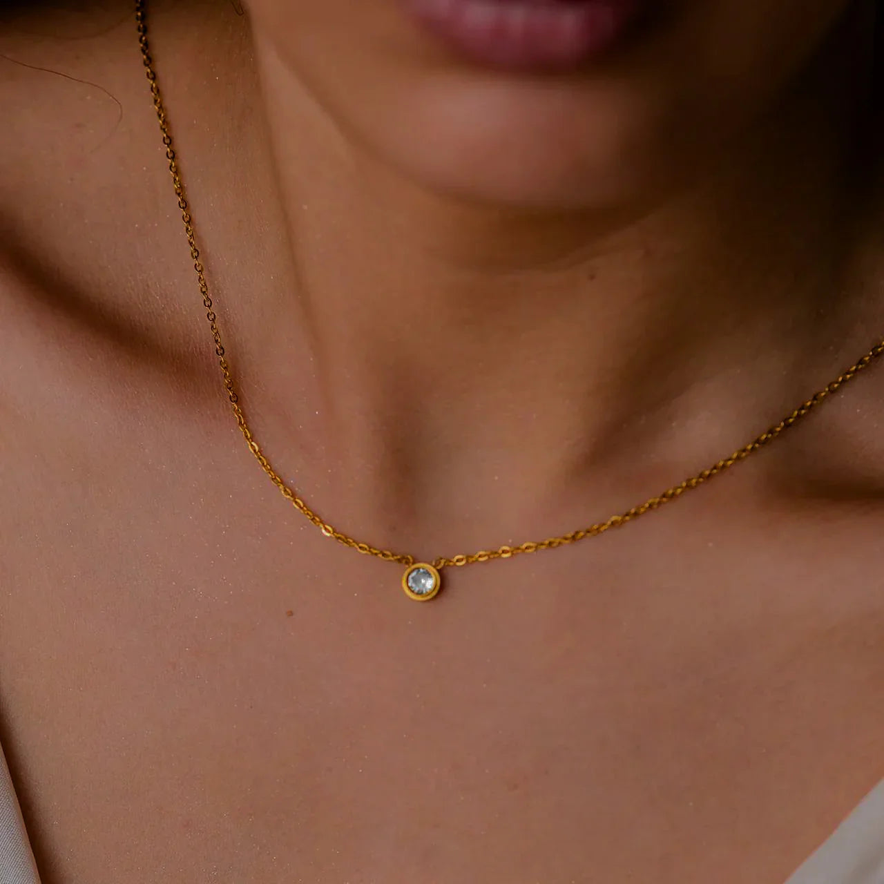 [Echo Fine]Kira Gold Necklace