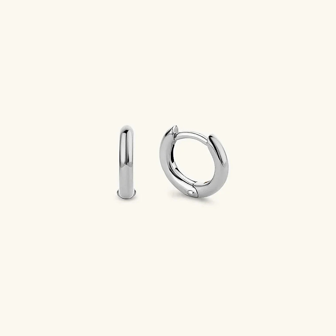 [Echo Fine]Ingrid Two Tone Hoop Earring
