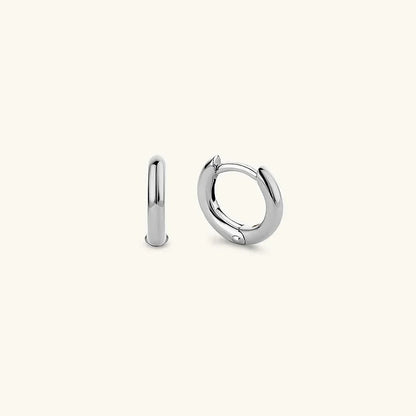 [Echo Fine]Ingrid Two Tone Hoop Earring