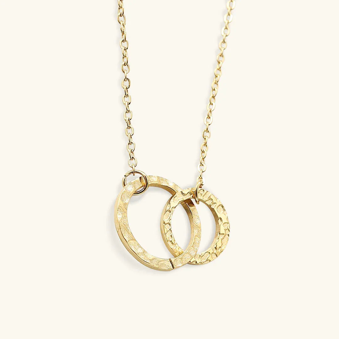 [Echo Fine]Isabelle Gold Hoop Necklace
