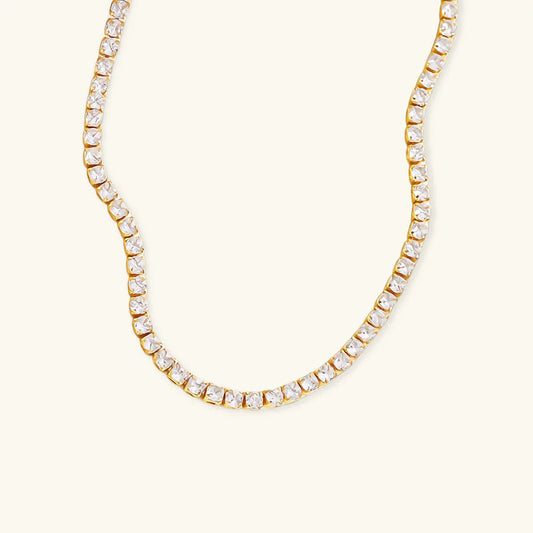 [Echo Fine]Isolde Diamond Tennis Necklace