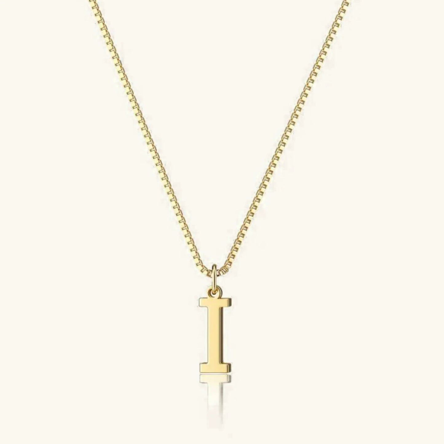 [Echo Fine]Therese Letter Initial Gold Necklace