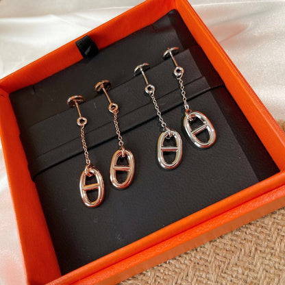 [ECHO ]CHAINE TASSEL EARRINGS