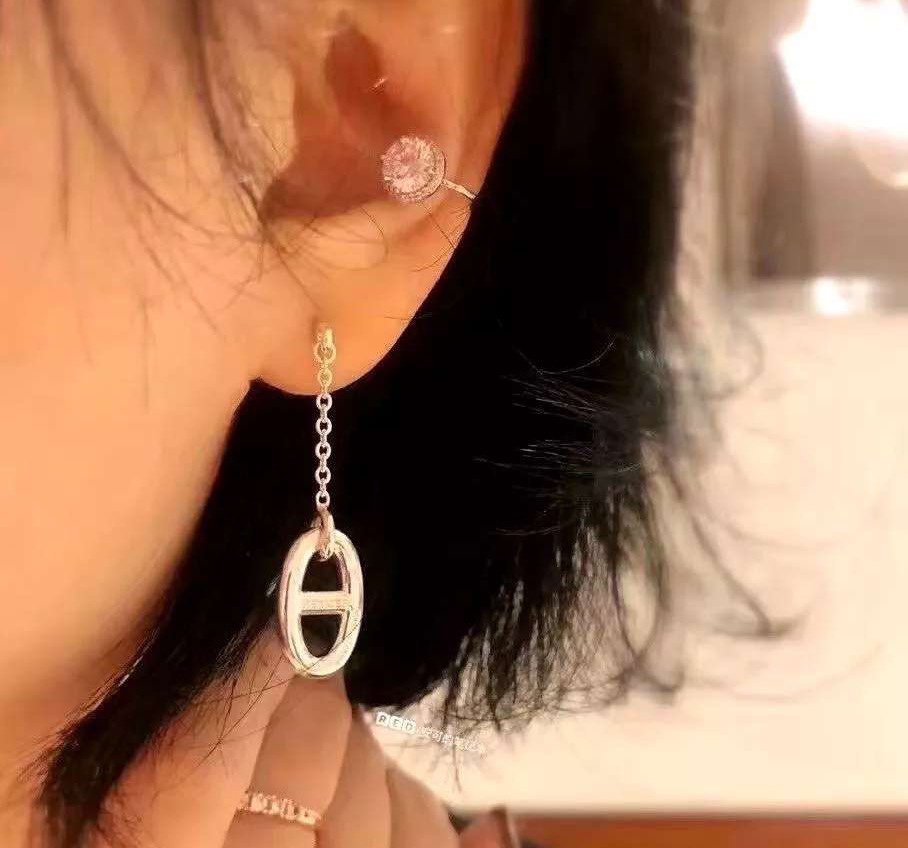 [ECHO ]CHAINE TASSEL EARRINGS