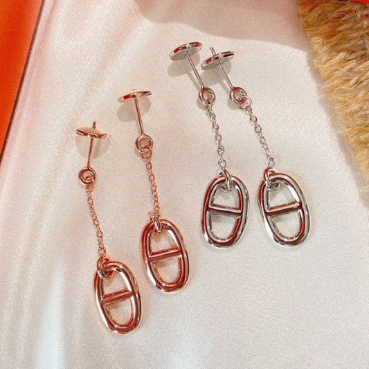 [ECHO ]CHAINE TASSEL EARRINGS