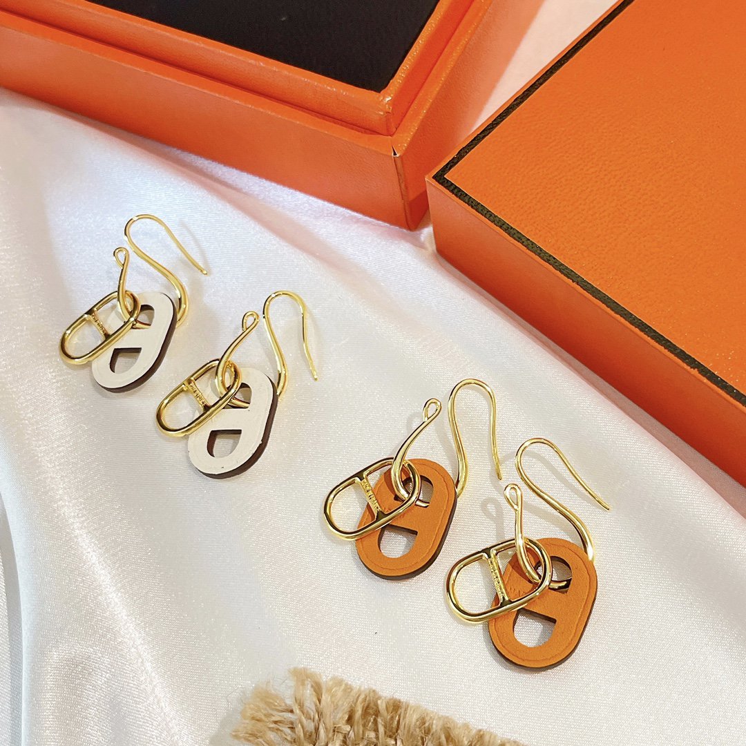 [ECHO ]HM O'MAILLON GOLD EARRINGS