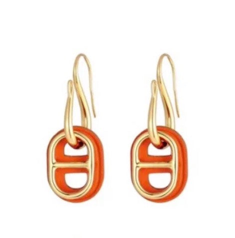 [ECHO ]HM O'MAILLON GOLD EARRINGS