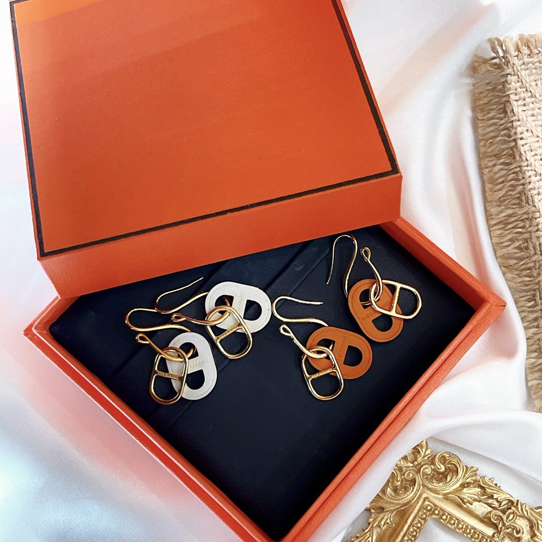 [ECHO ]HM O'MAILLON GOLD EARRINGS