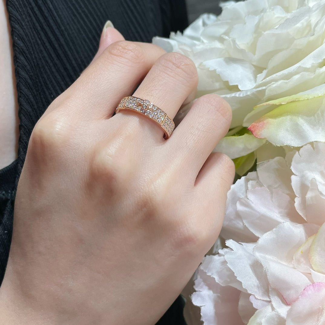 [ECHO ]KELLY PINK GOLD DIAMOND RING
