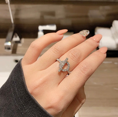 [ECHO ]ECHAPPEE RING SILVER DIAMOND