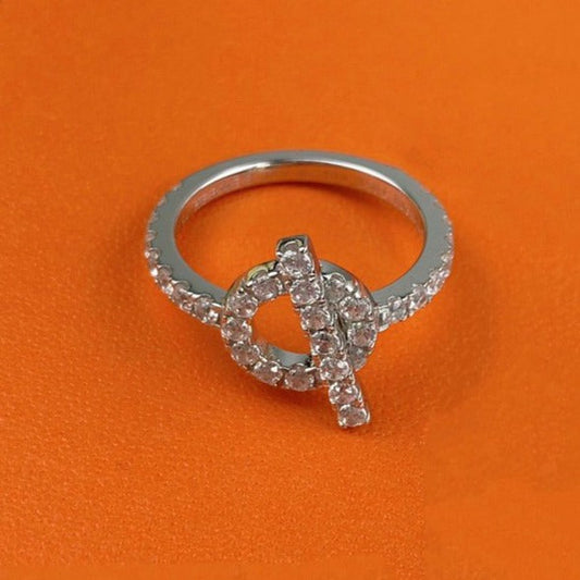 [ECHO ]ECHAPPEE RING SILVER DIAMOND