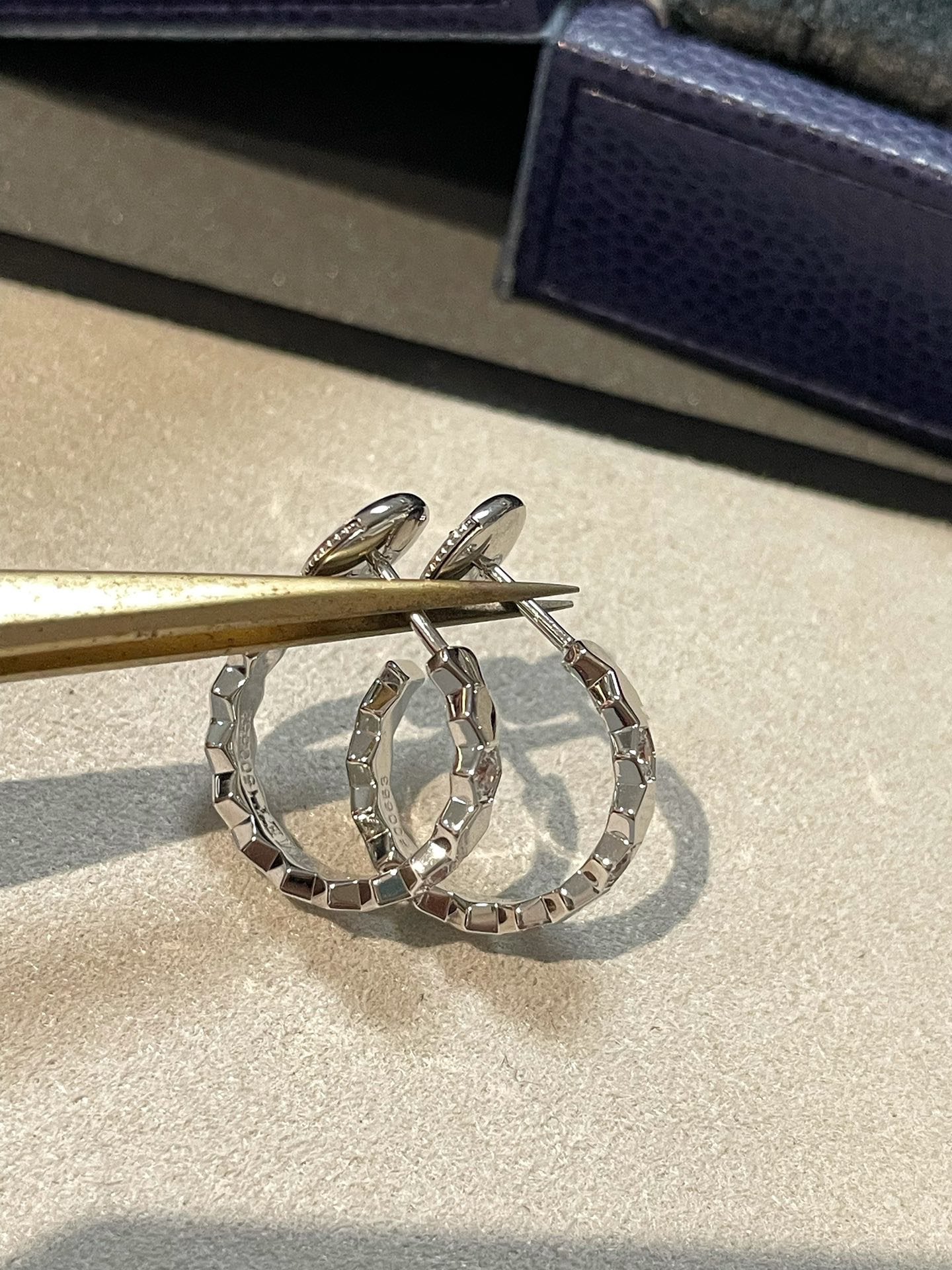 [ECHO ]Hollow Design Four-Leaf Clover Flower Shape Ring