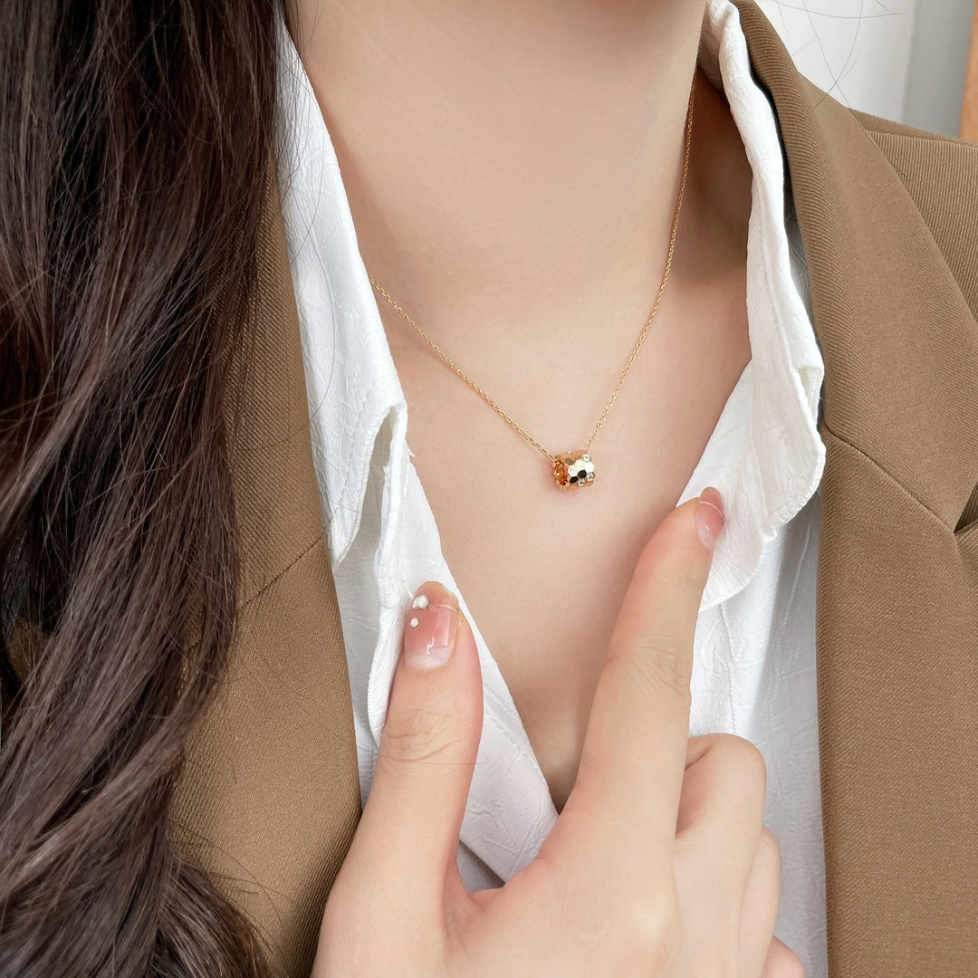 [ECHO ]BEE MINI PEDANT DIAMOND NECKLACE
