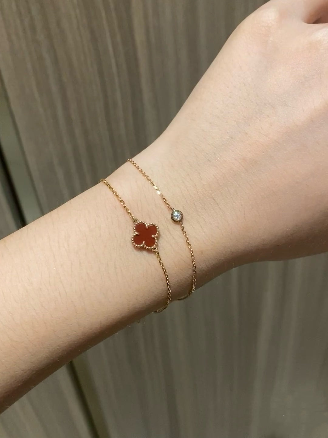 [ECHO ]DAMOUR DIAMOND LINK BRACELET