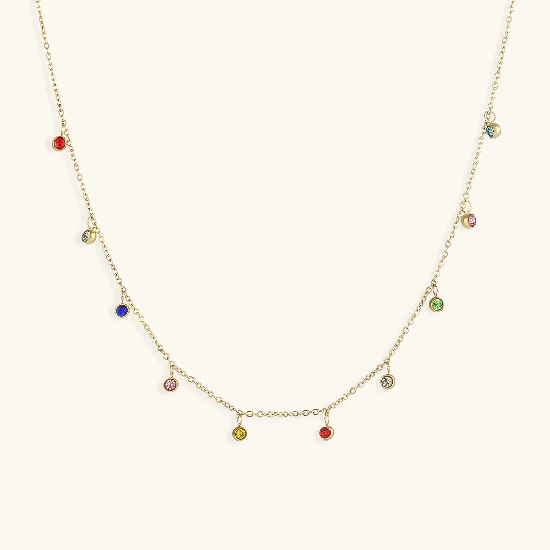 [Echo Fine]Juliet Gemstone Necklace