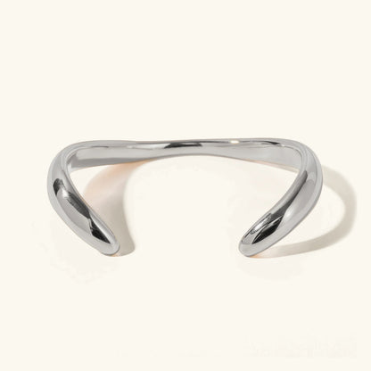 [Echo Fine]Audrina Contemporary Gold Bangle