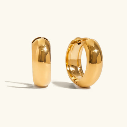 [Echo Fine]Clarabelle Staple Gold Hoops Bundle