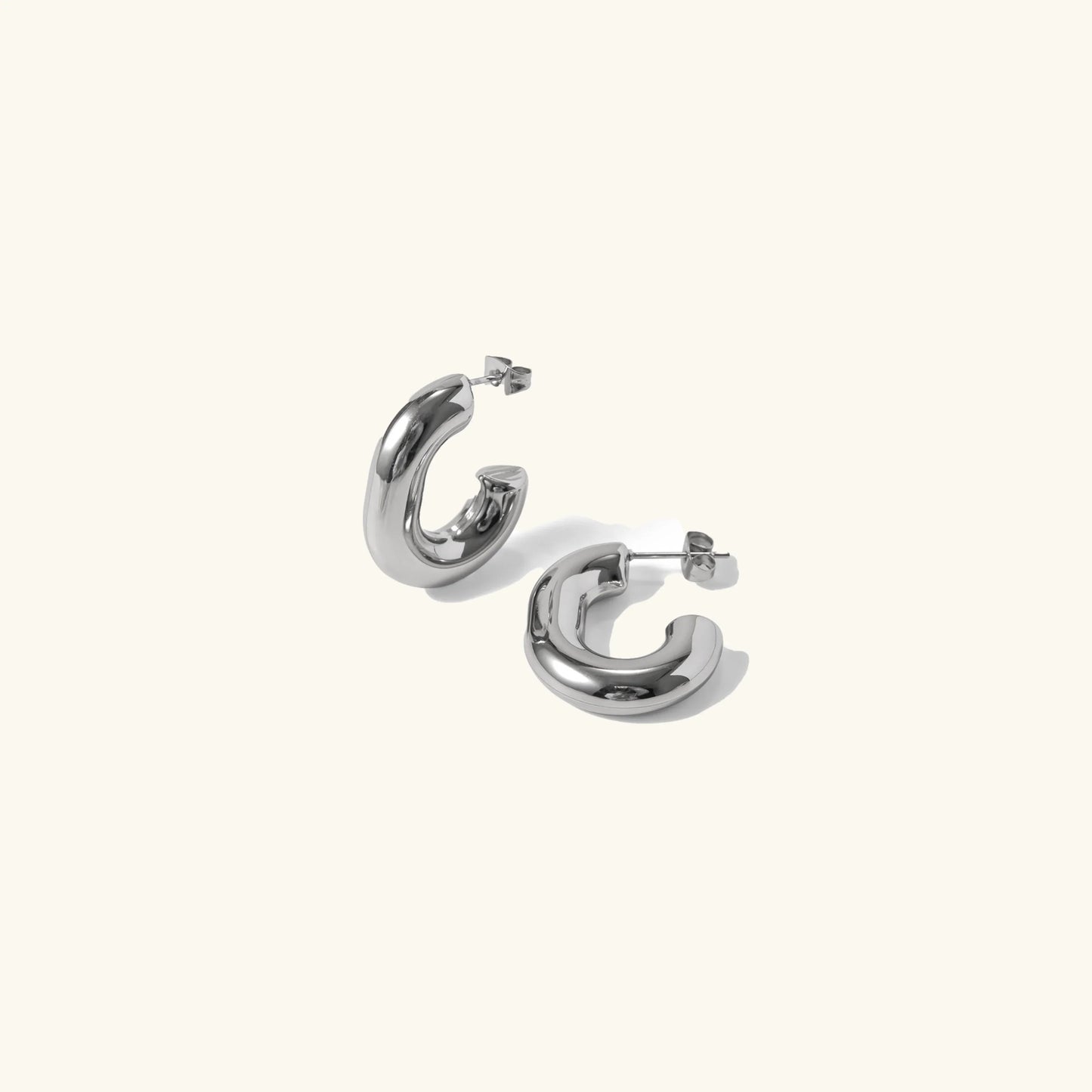 [Echo Fine]Alera Silver Hoops