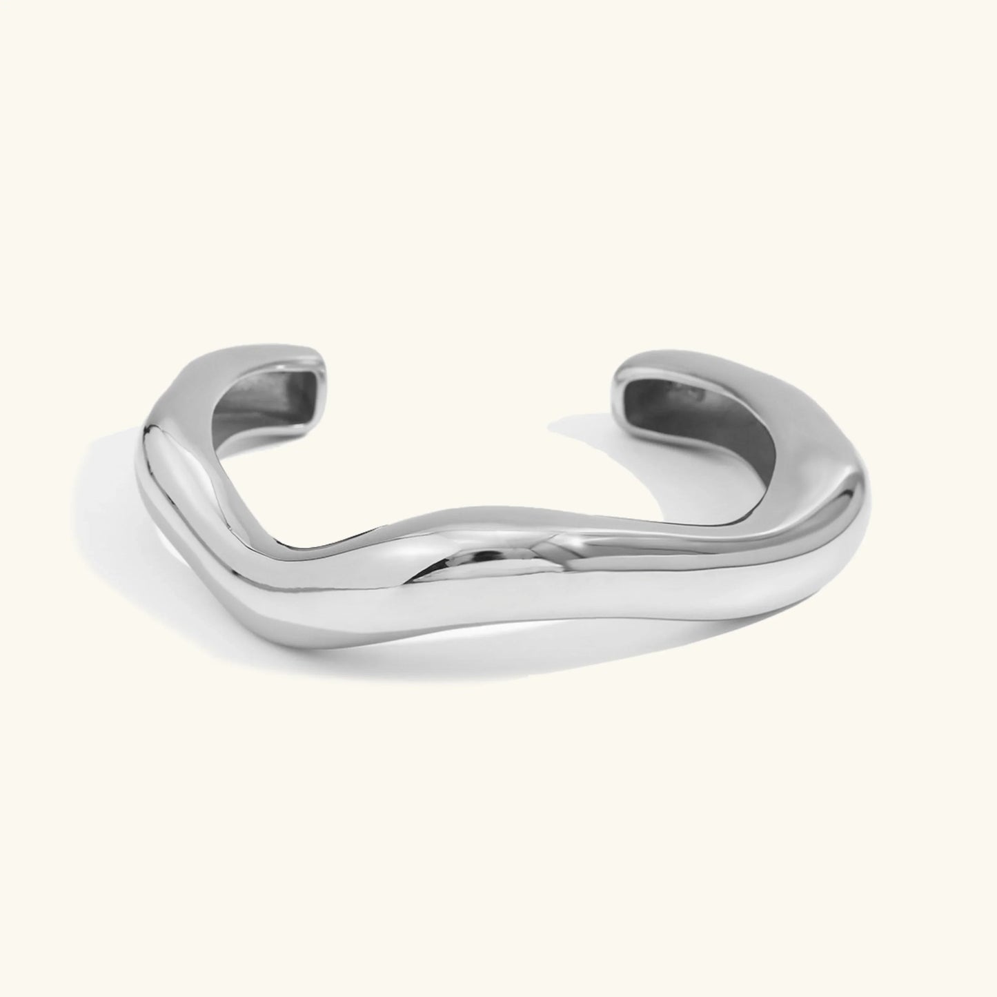 [Echo Fine]Zaria Asymmetrical Gold Bangle