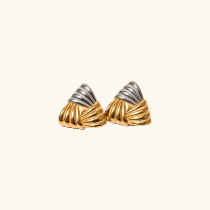 [Echo Fine]Brigitte Gold Earrings