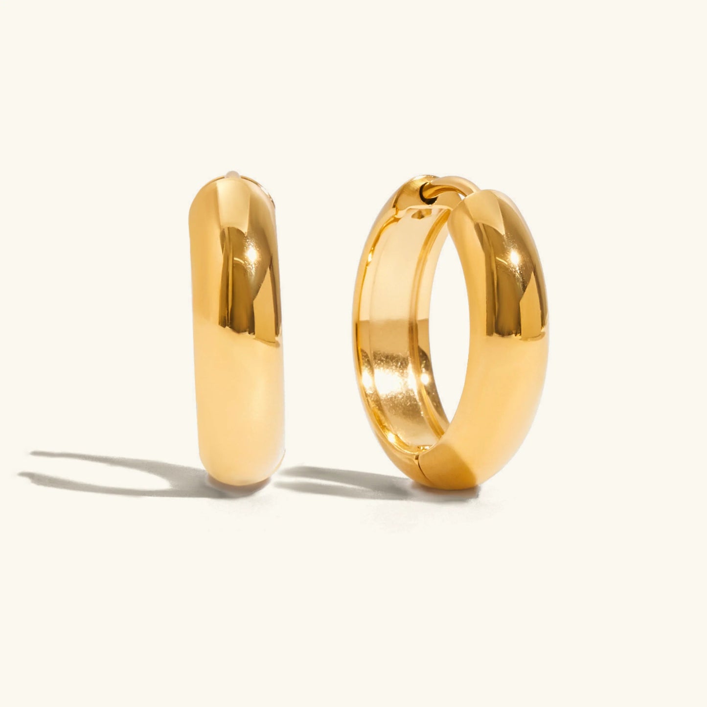 [Echo Fine]Clarabelle Staple Gold Hoops Bundle