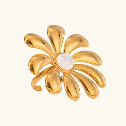 [Echo Fine]Bellemare Floral Gold Ring