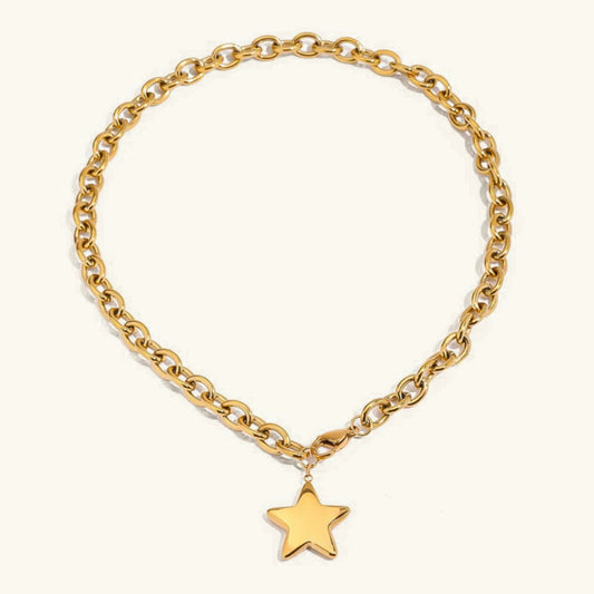 [Echo Fine]Stellaria Gold Star Pendant