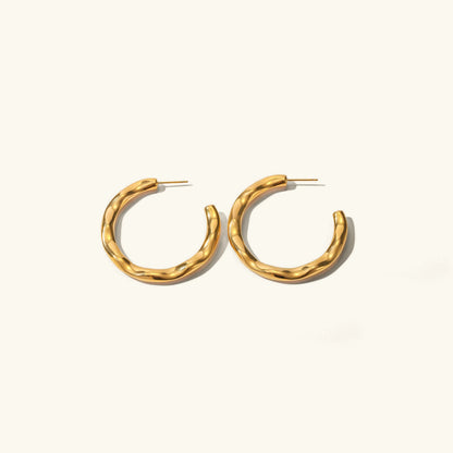 [Echo Fine]Riley Gold Earrings