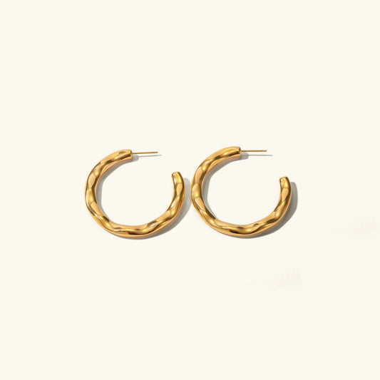 [Echo Fine]Riley Gold Earrings