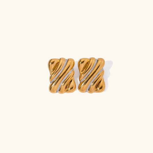[Echo Fine]Pippa Gold Earrings