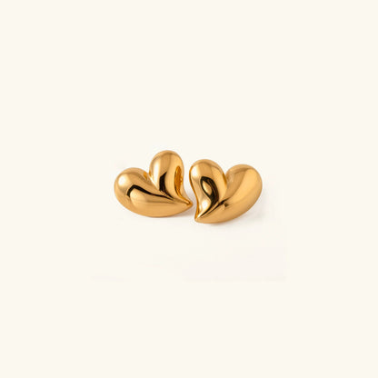 [Echo Fine]Dorothea Heart Earrings