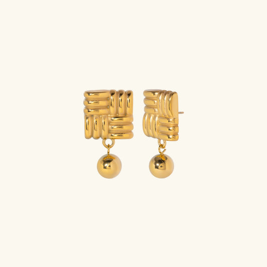 [Echo Fine]Alba Gold Earrings