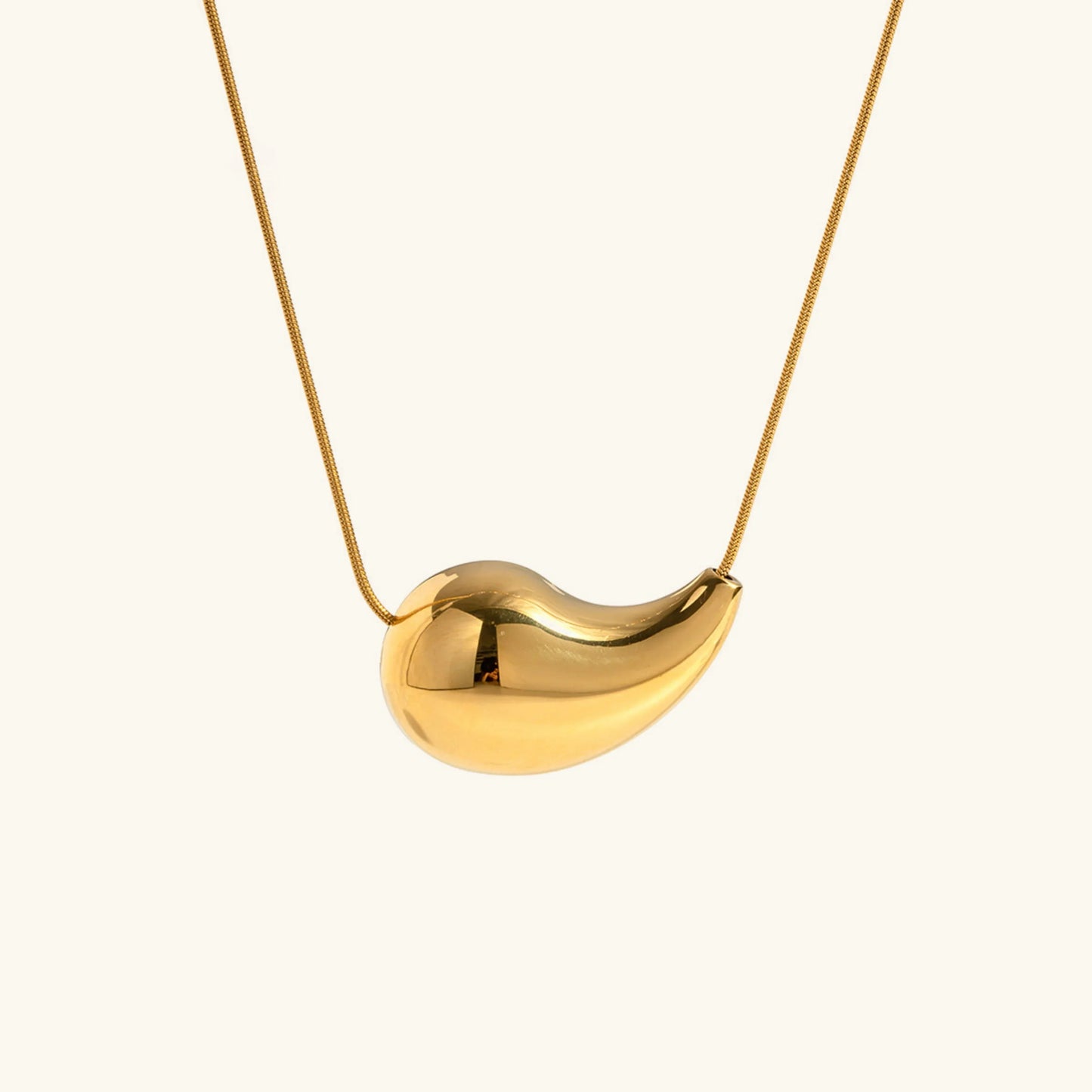[Echo Fine]Sandra Drop Necklace