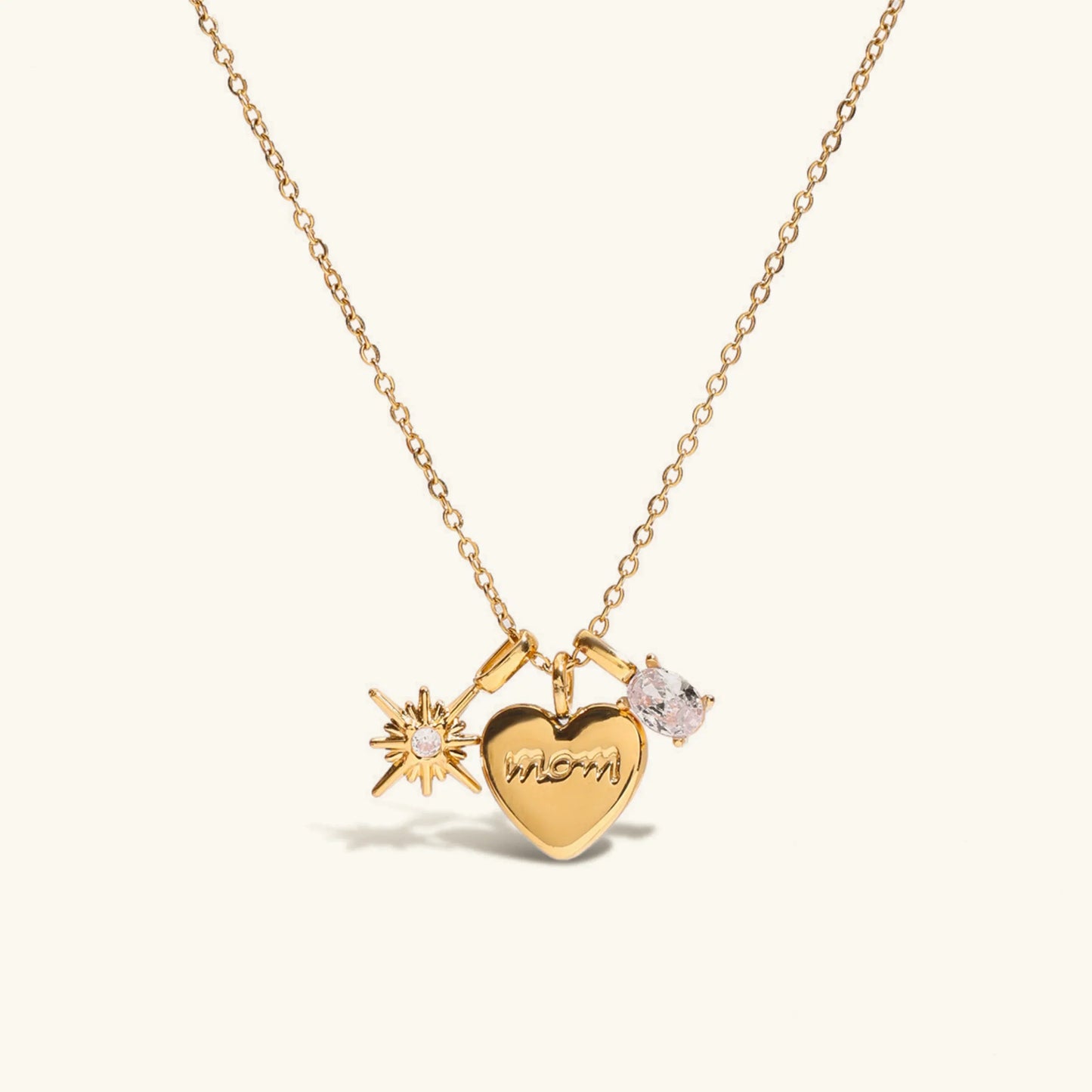 [Echo Fine]A Mother's Appreciation Gold Locket