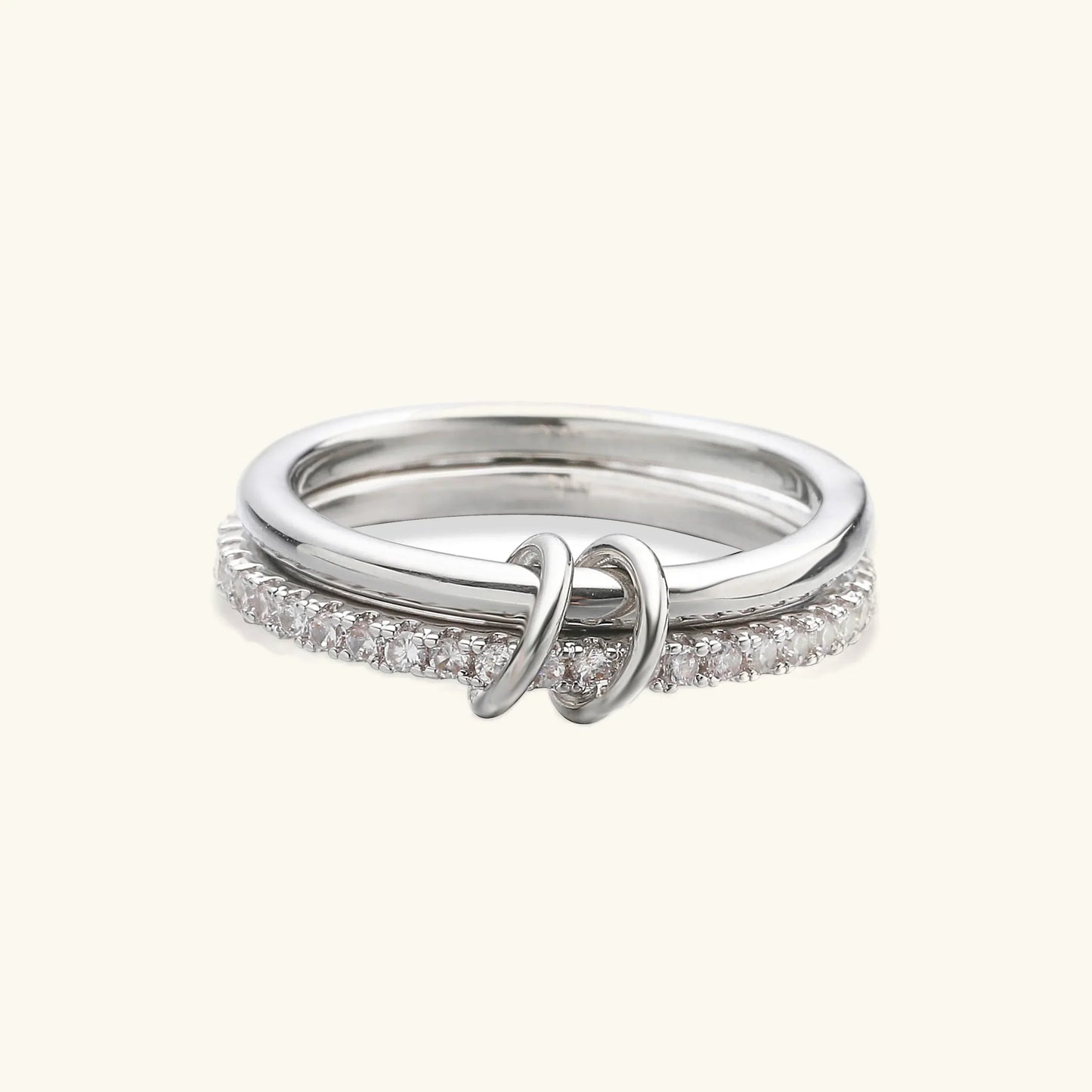 [Echo Fine]Adela Stacked Diamond Ring