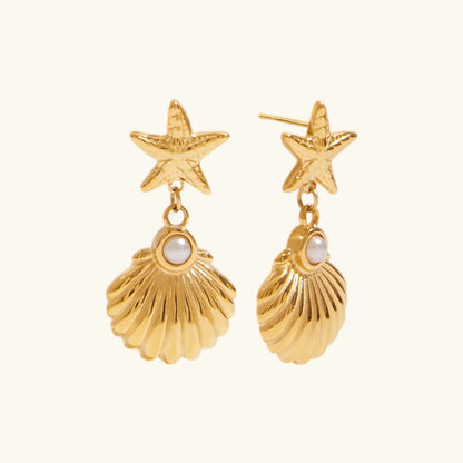 [Echo Fine]Bernadette Freshwater Pearl Earrings
