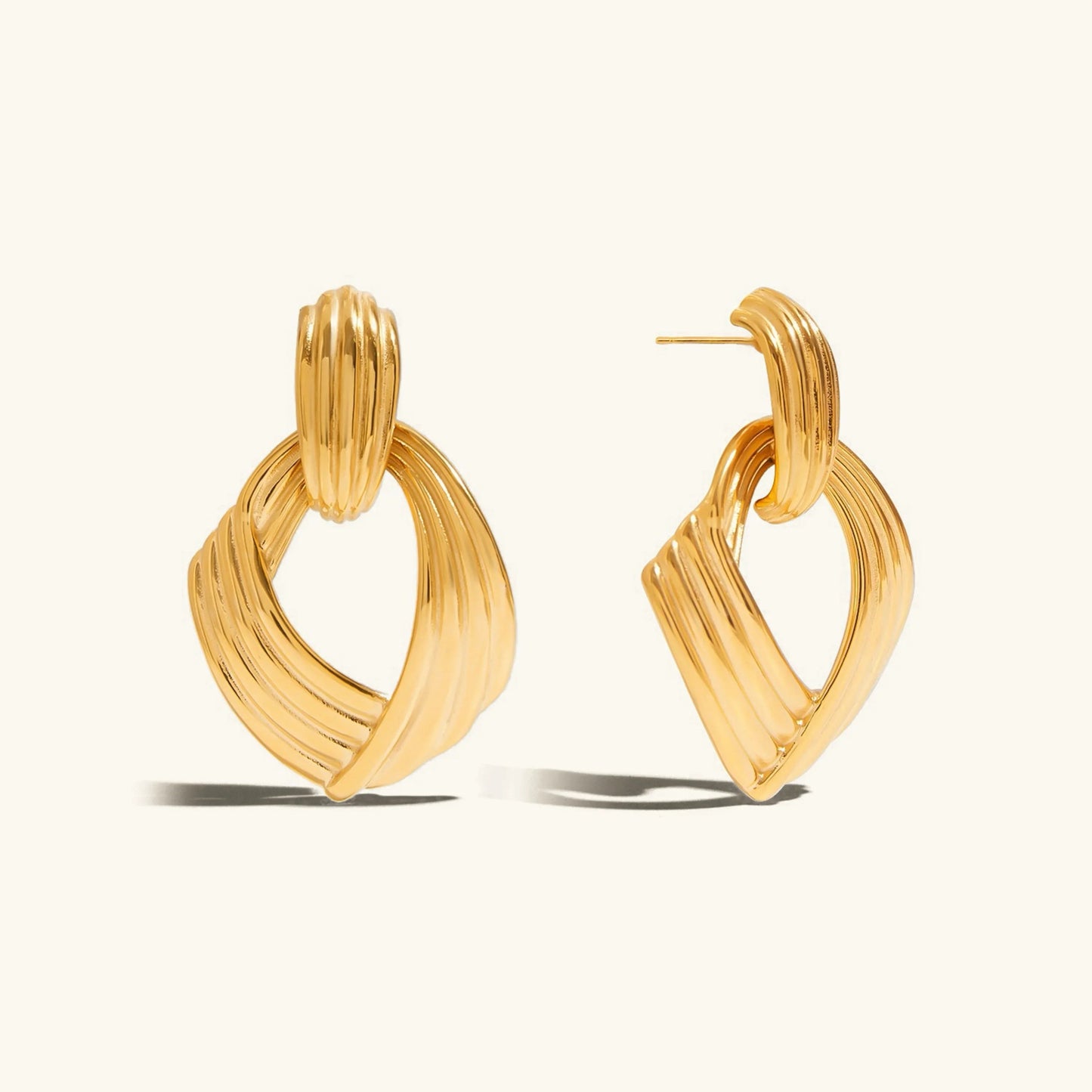 [Echo Fine]Selma Gold Knot Earrings