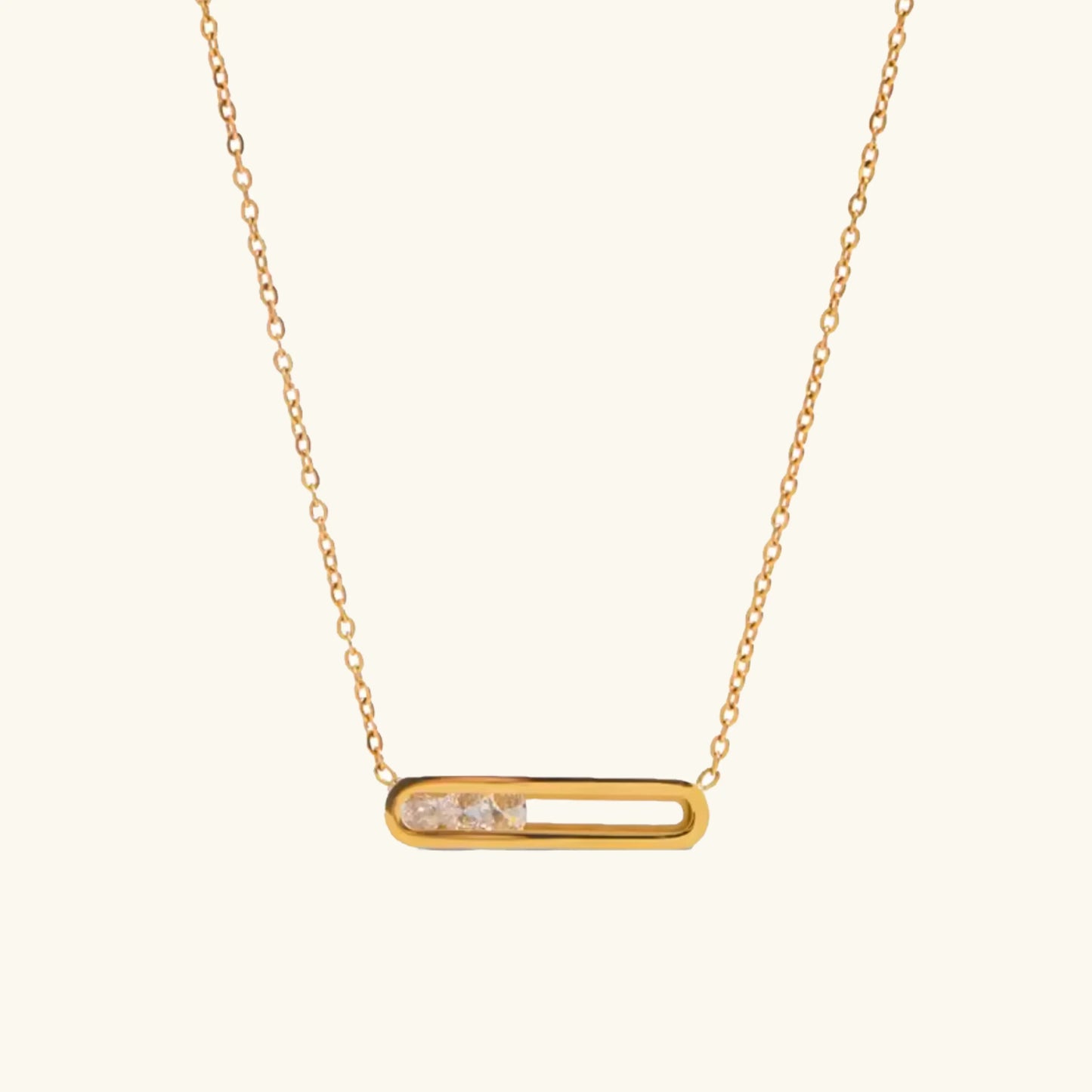 [Echo Fine]Abby Sculpted Gold Pendant