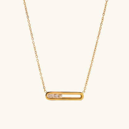 [Echo Fine]Abby Sculpted Gold Pendant