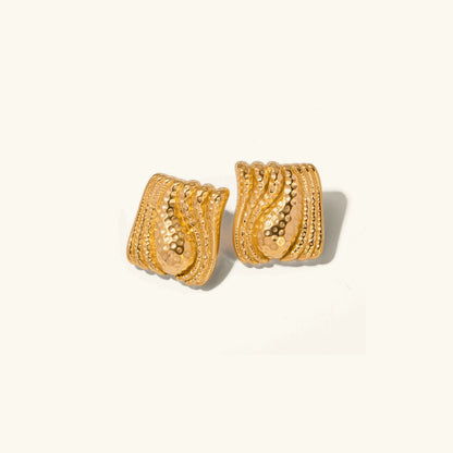 [Echo Fine]Marigold Gold Earrings