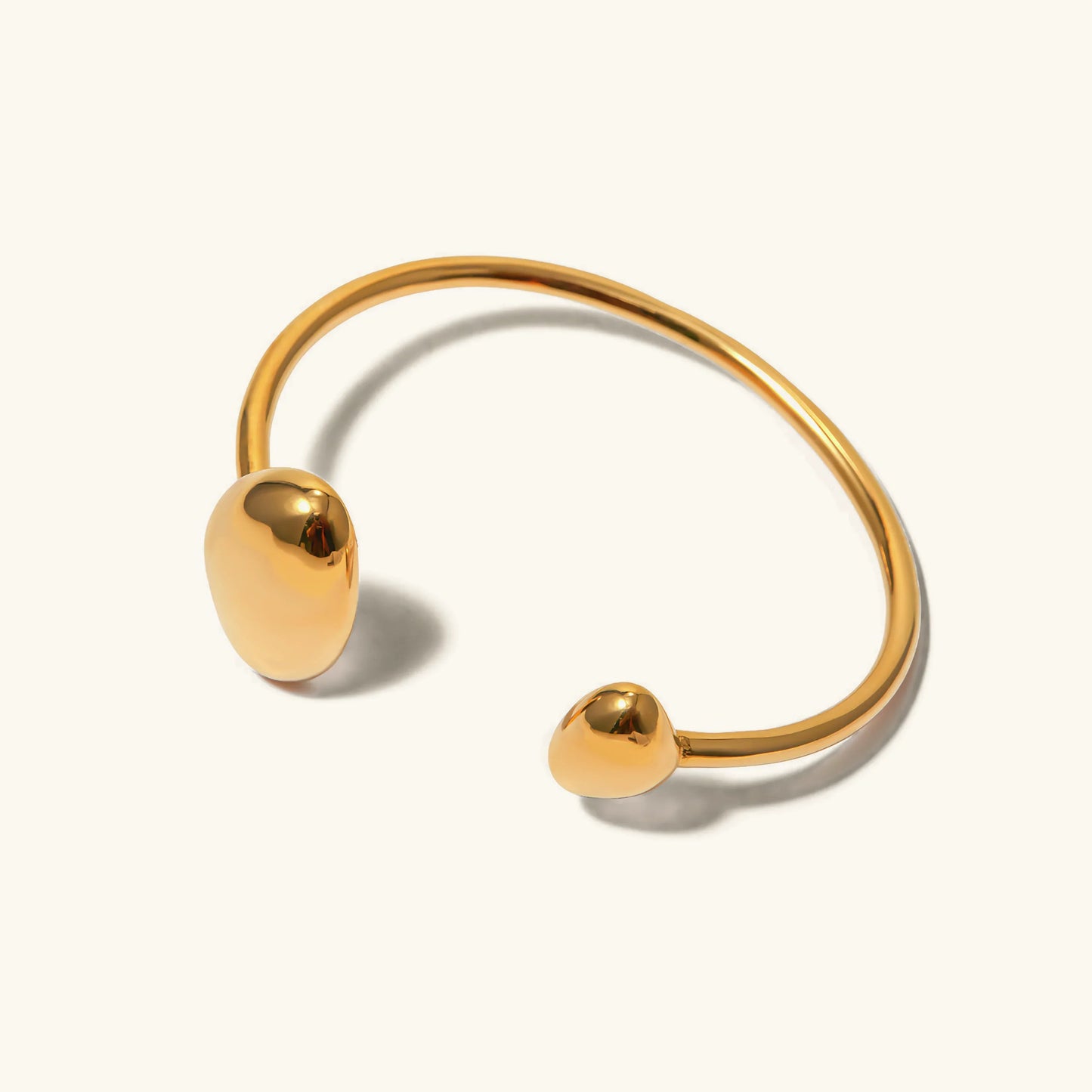 [Echo Fine]Mallory Minimalist Gold Cuff