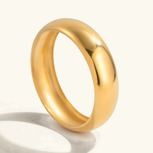 [Echo Fine]Maelis Smooth Gold Bangle