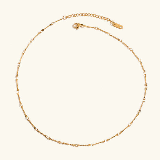 [Echo Fine]Amy Linked Chain Gold Necklace