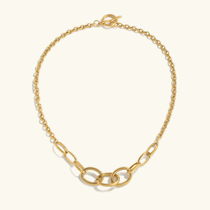 [Echo Fine]Renelle Gold Chain Necklace