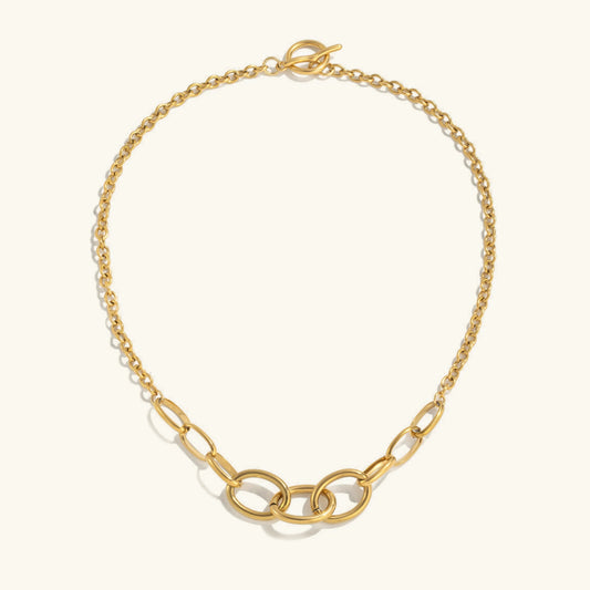 [Echo Fine]Renelle Gold Chain Necklace