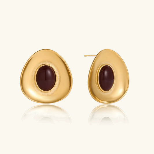 [Echo Fine]Orissa Gold Enamel Earrings
