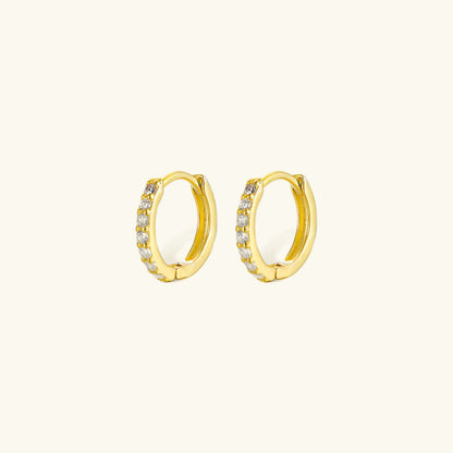 [Echo Fine]Alexandria Huggie Earrings