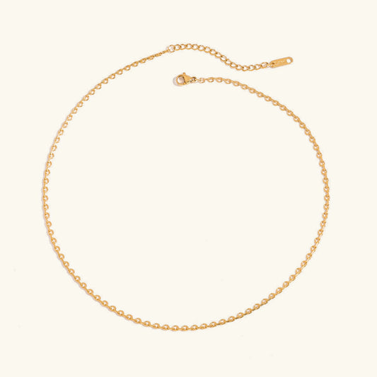 [Echo Fine]Loraine Gold Chain Necklace